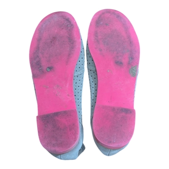 Dolce Vita Women's Beige Perforated Suede Oxford Shoes Size 8.5 - Picture 6 of 6